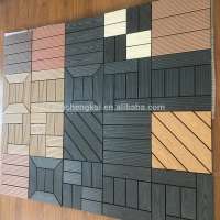 NEW outdoor wpc tile DIY WOOD PLASTIC COMPOSITE DECKING